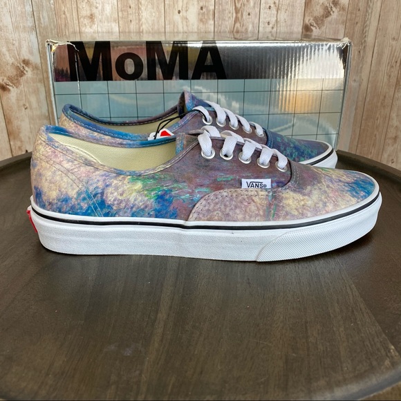Vans Authentic MoMa Claude Monet Waterlilies Shoes - Picture 4 of 11